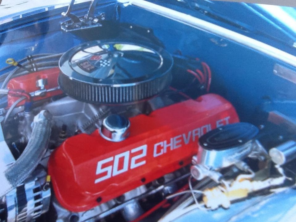 Custom valve covers Team Chevelle