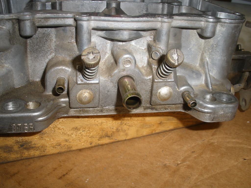 setting float levels on and correcting a rich edelbrock carb Grumpys