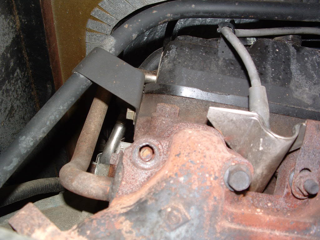 removing old exhaust manifold studs/bolts rusted in place Grumpys