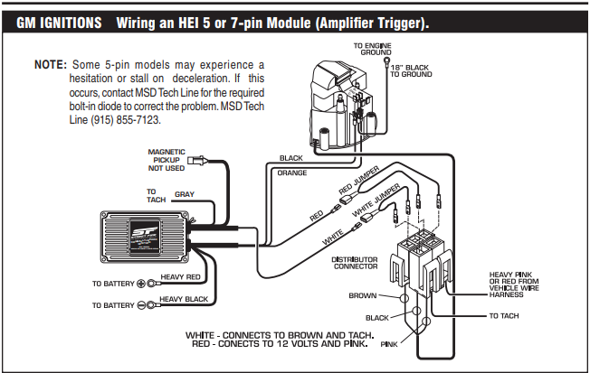 Chevy Hei Distributor Wiring Diagram - Diagram Resource Gallery