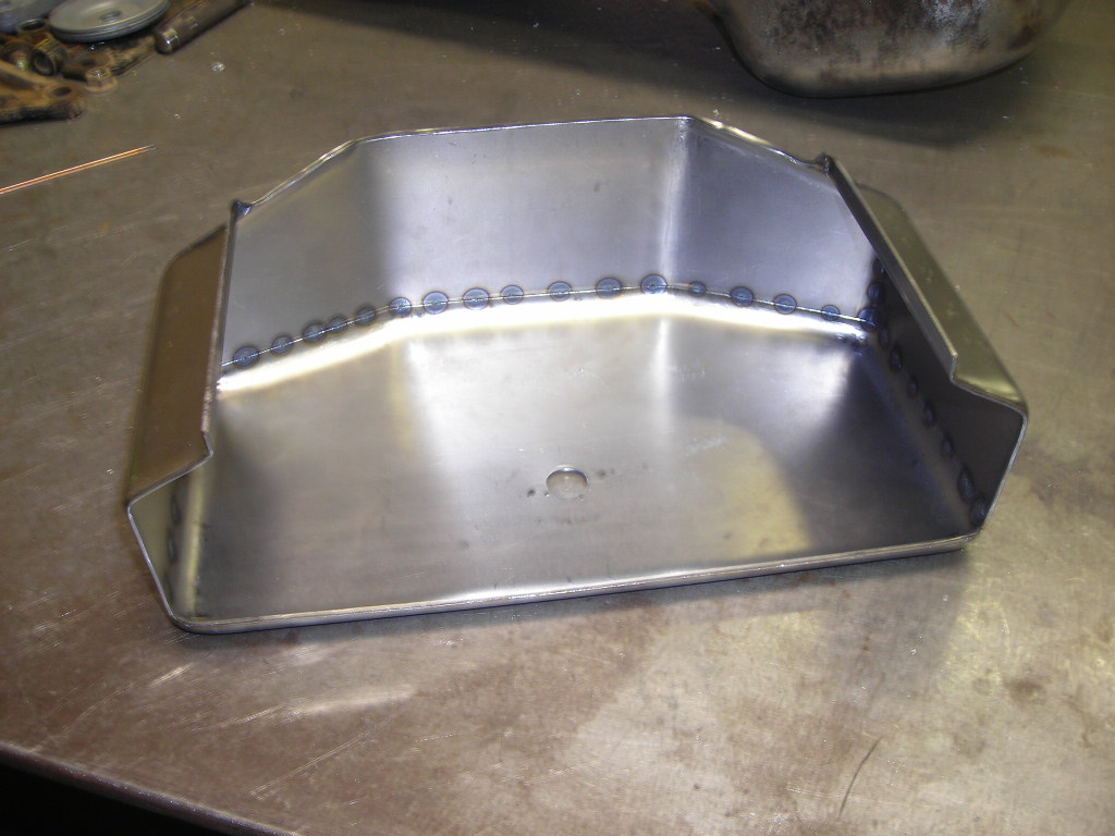 building a custom wet sump oil pan Grumpys Performance Garage